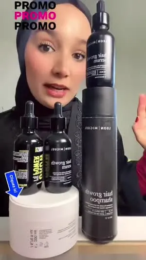 Leon Miguel hair growth serum creator video 3