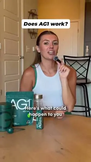 Athletic Greens daily nutrition creator video 1